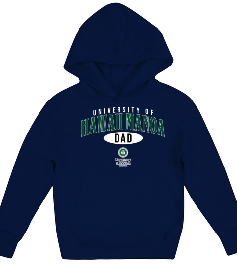 Champion University Of Hawaii Manoa Dad 2020 Kids Hoodie