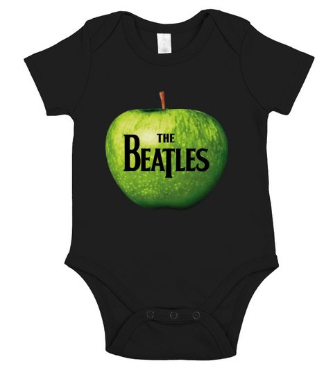 Bravado The Beatles Apple Logo Short Sleeve Baby One-Piece