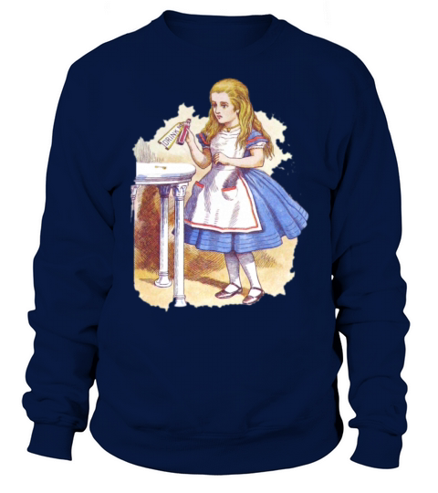 Alice In Wonderland Vintage Men's Sweatshirt
