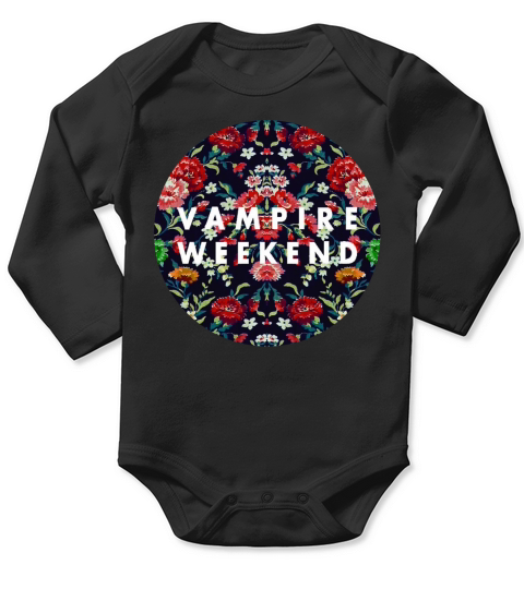Vampire Weekend Mirrored Long Sleeve Baby One-Piece