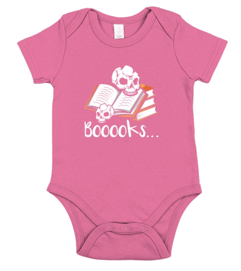 Book Lover Halloween Literature Trick Or Treat Short Sleeve Baby One-Piece