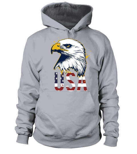 Vintage Bald Eagle USA Gift T Shirt Women's Hoodie