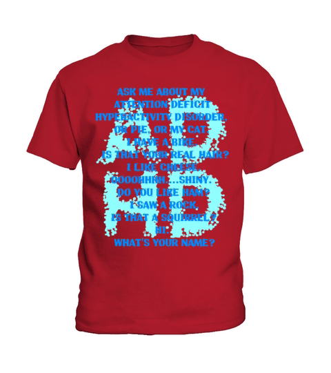 Attention Deficit Hyperactivity Disorder Kids T-Shirt