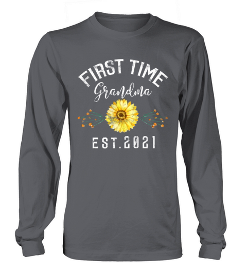 First Time Grandma Est 2021 Women's Long Sleeve