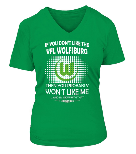 VfL Wolfsburg Shirt - soccer V-neck T-Shirt Woman