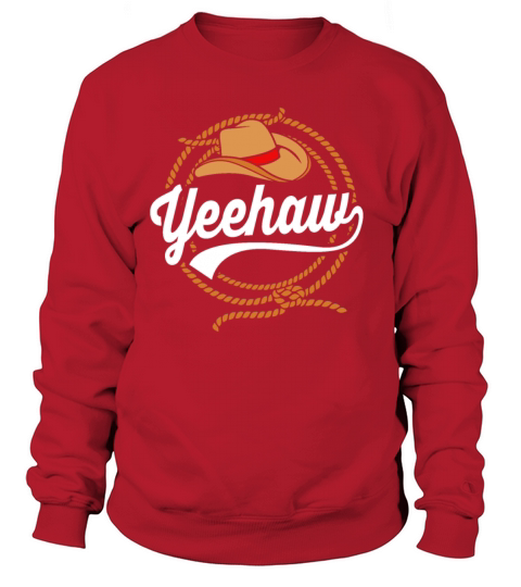 Yeehaw Cowboy Western For Men Bull Riding Rodeo Women's Sweatshirt