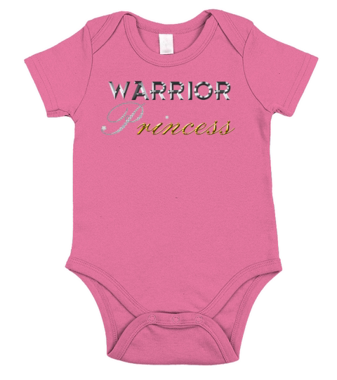Warrior Princess 01 Short Sleeve Baby One-Piece