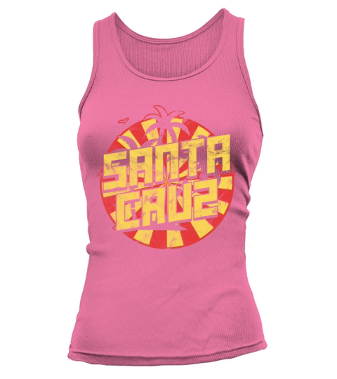 Retro Santa Cruz Hippie Van Women's Tank Top