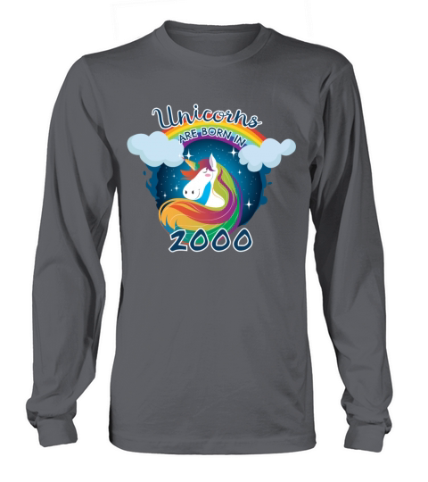 Unicorns are born in 2000 Women's Long Sleeve
