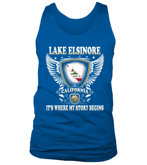 Lake Elsinore CA Tank Top Unisex
