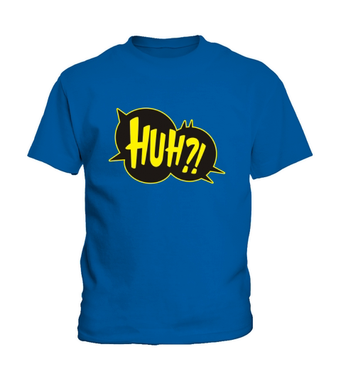 HUH Cartoon Comic T-Shirt Kids T-Shirt