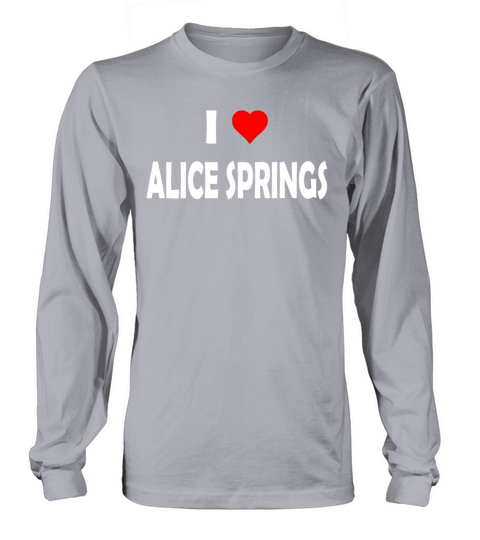 I love Alice Springs - Australia - australian Men's Long Sleeve
