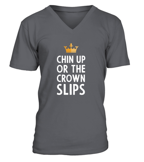Chin Up gift for Princess Men's V-Neck T-shirt