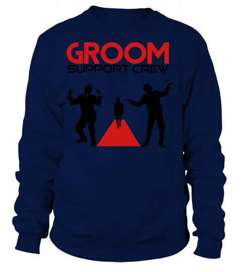 Groom Support Crew Women's Sweatshirt