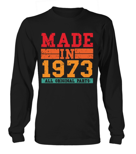 1973 Birthday Vintage Saying Women's Long Sleeve