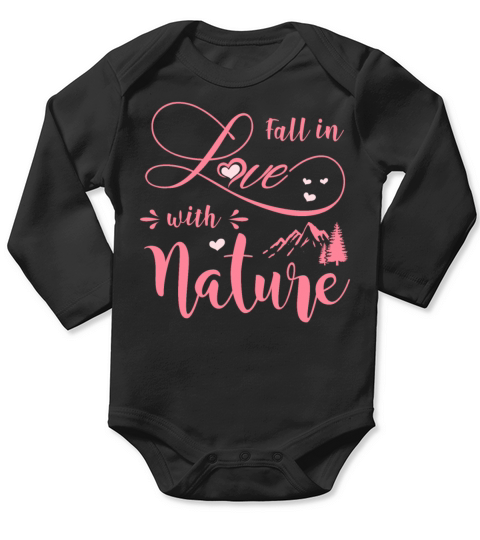 Fall In Love With Nature pw Long Sleeve Baby One-Piece