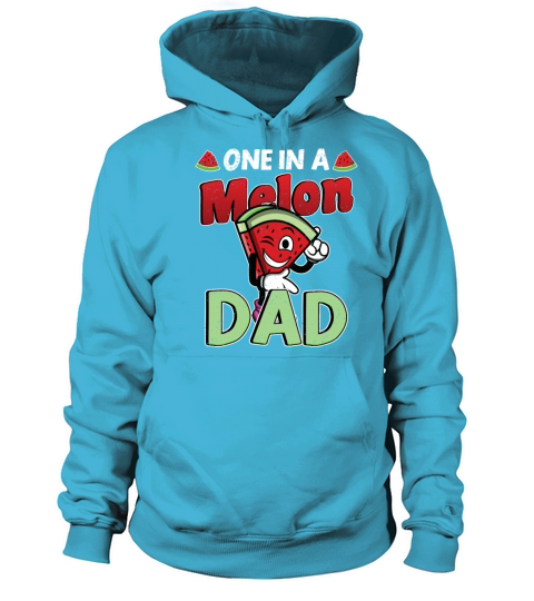 Melon Papi Family Watermelon Father Papa Dad Women's Hoodie
