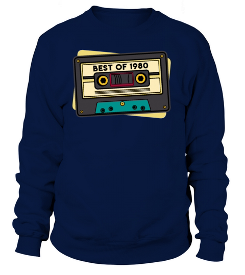Cassette Birthday 1980 Best of Women's Sweatshirt