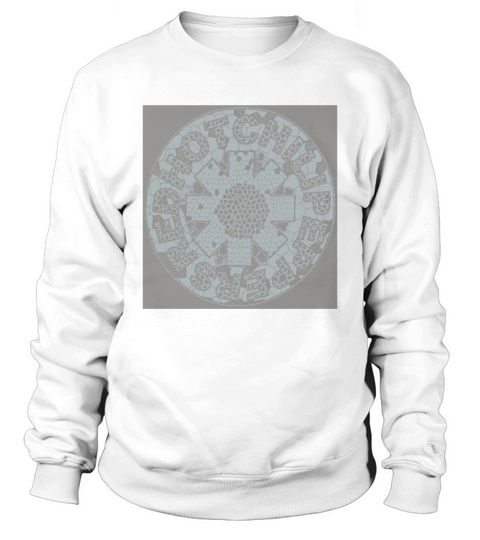 Red Hot Chili Peppers Mosaic RHCP Logo Classic Sweatshirt Unisex