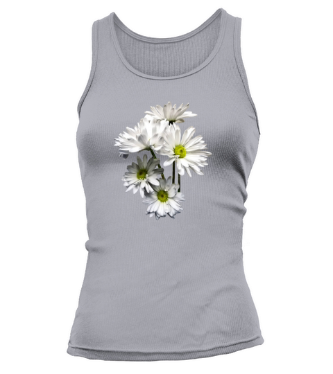Cascade of White Daisies Women's Tank Top