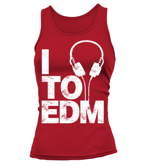 I Listen To EDM Women's Tank Top