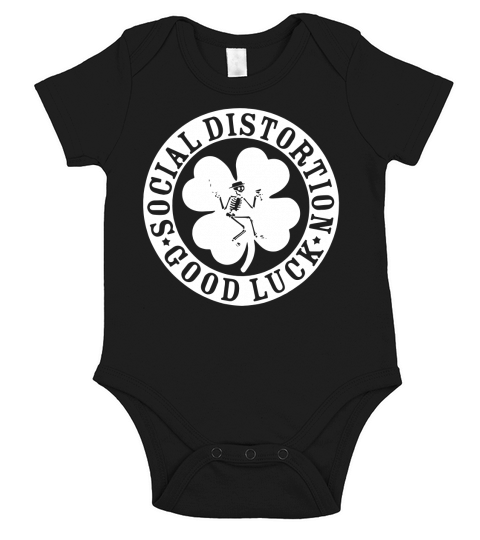Social Distortion Band Tshirt Short Sleeve Baby One-Piece