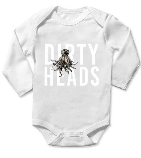 Simple Dirty Heads Logo Long Sleeve Baby One-Piece