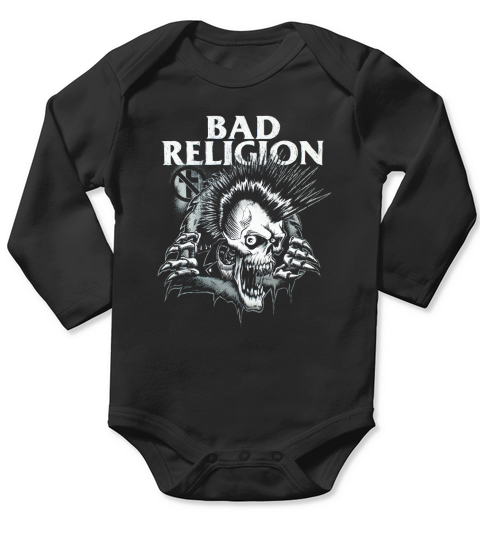 Bad Religion Bust Ou Long Sleeve Baby One-Piece