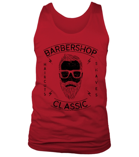 barber shop classic Tank Top Unisex