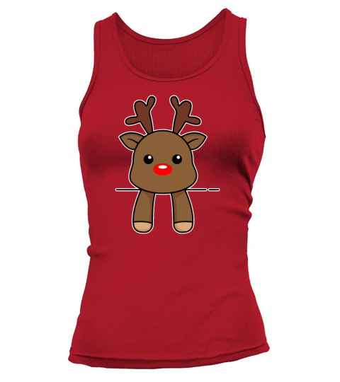 Cute Rudolph Women's Tank Top