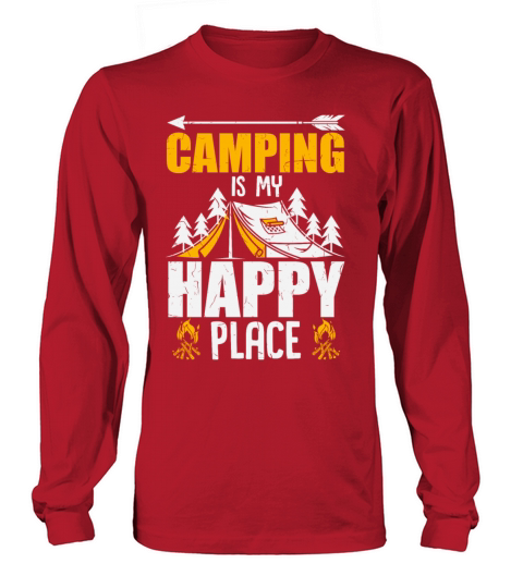 Tent Camper Outdoor Adventure Women's Long Sleeve