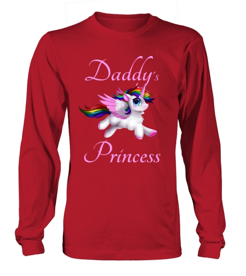 Daddys Princess - Unicorn accessories for girls Women's Long Sleeve
