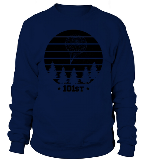 101st Airborne Vintage Paratrooper Sweatshirt Unisex