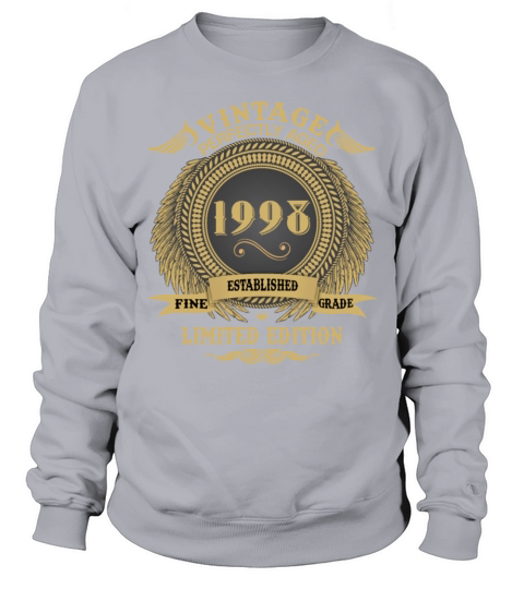 Vintage Perfectly Aged 1998 Limited Edition Men's Sweatshirt