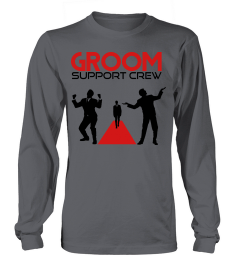 Groom Support Crew Women's Long Sleeve