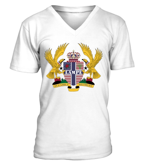 Lampe Family Crest For American People - Lampe Family T-Shirt, Hoodie, Sweatshirt V-Neck T-shirt