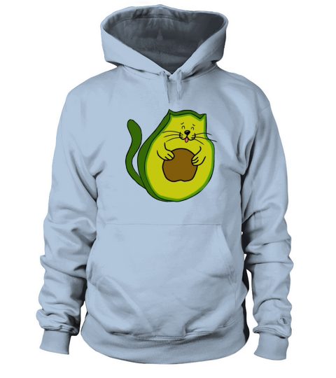 Avocado Cat Avogato Women's Hoodie