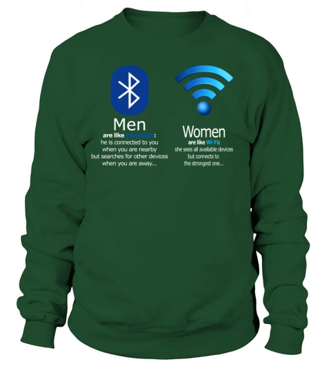 Bluetooth vs Wi Fi Women's Sweatshirt