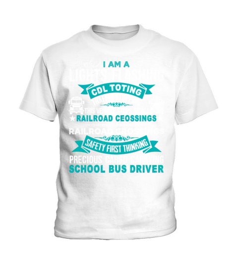 I Am A School Bus Driver Shirt Kids T-Shirt
