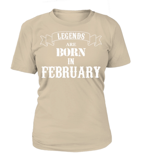 Legends Are Born In February Women's T-Shirt