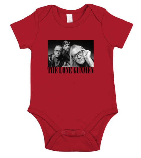 The Lone Gunmen X-files Grunge Style Shirt Short Sleeve Baby One-Piece