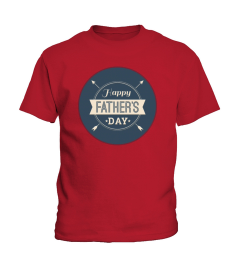Happy Fathers Day Gift Present From Everyone Kids T-Shirt