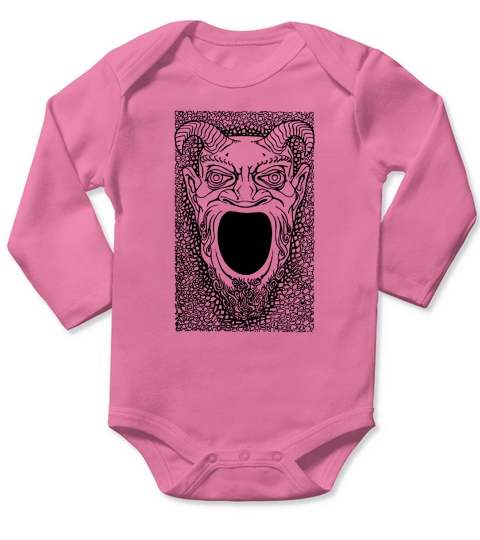 Tomb of Horrors Long Sleeve Baby One-Piece