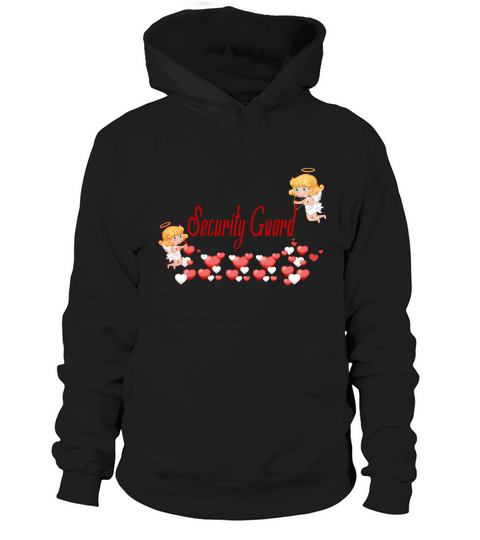 Security Guard Valentines Day Hoodie Unisex