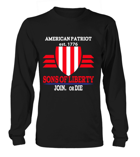 American Patriot est 1776 Son of Liberty Women's Long Sleeve
