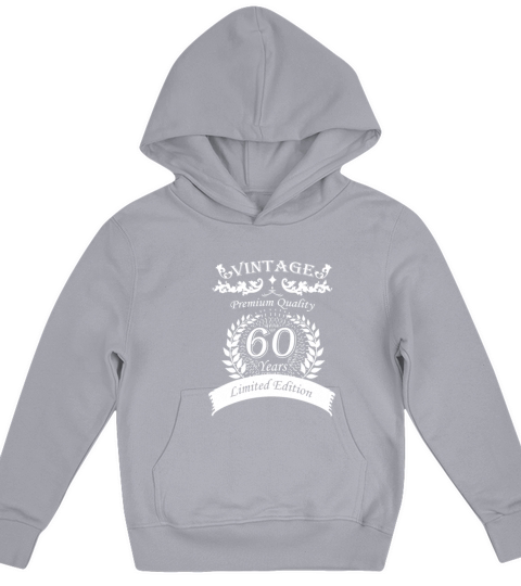 60th birthday vintage Kids Hoodie