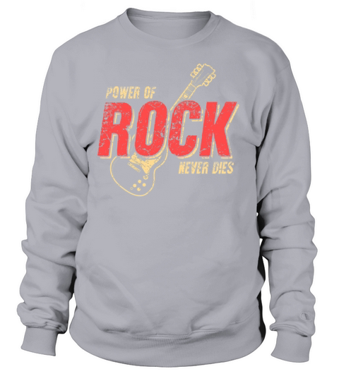 Rock Retro Rock and Roll Vintage Music Guitar Women's Sweatshirt