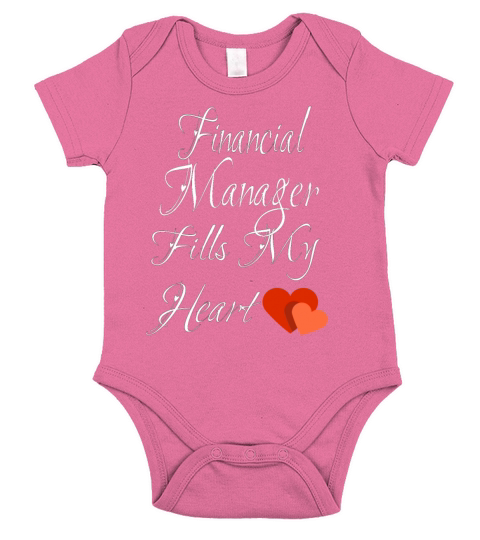 CFO fills my heart Short Sleeve Baby One-Piece