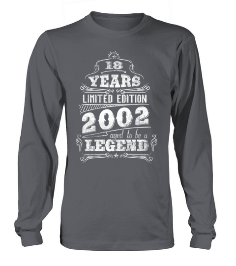 19 years limited edition 2002 birthday vintage Women's Long Sleeve