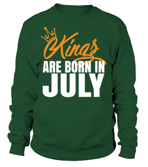 KINGS ARE BORN IN JULY Women's Sweatshirt